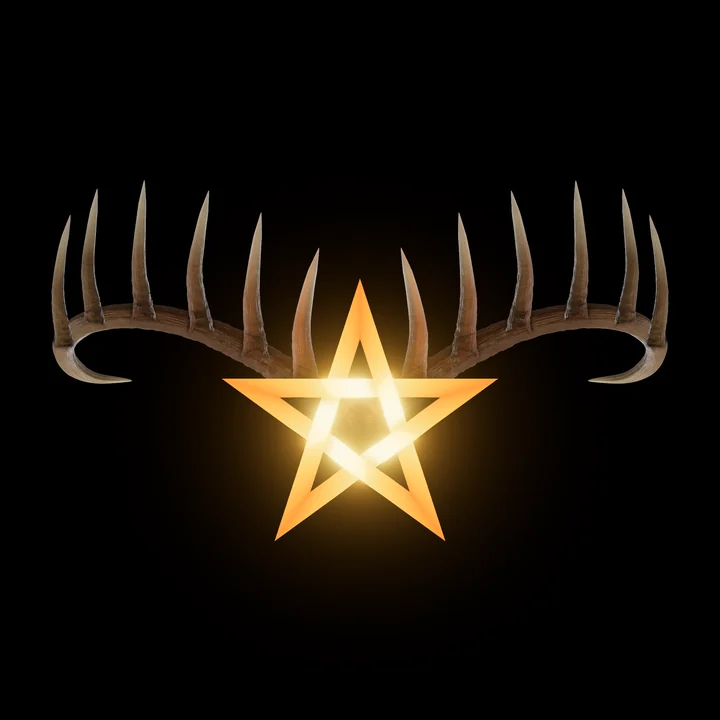 The Antler Convoy emblem: a glowing gold star beneath a whitetail antler rack